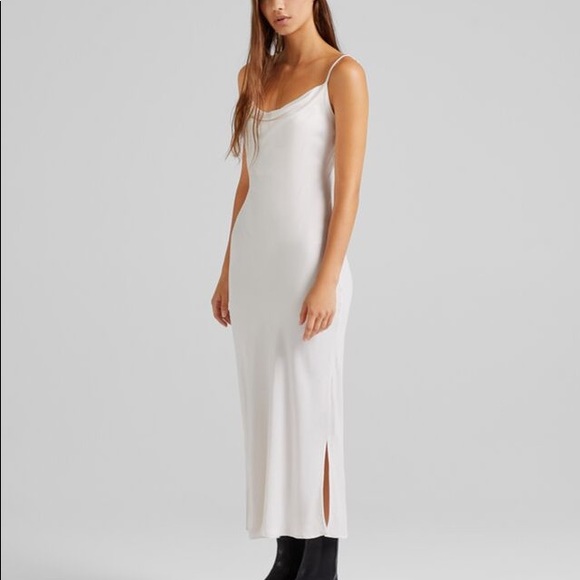Bershka white dress size large - Picture 3 of 6